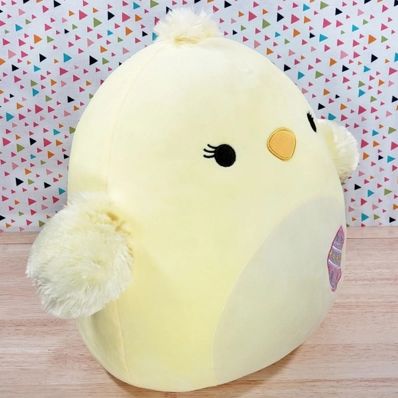 Squishmallow Aimee the Chick 13" Ultrasoft Stuffed Easter Holiday Plush Toy NWT - Picture 2 of 12